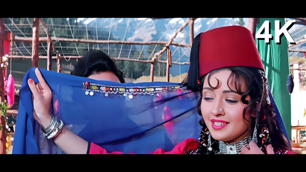 अनार दाना अनार दाना 🎶 | हीना मूवी 4K सॉन्ग | लता मंगेशकर | असरूमी टोपी वाले