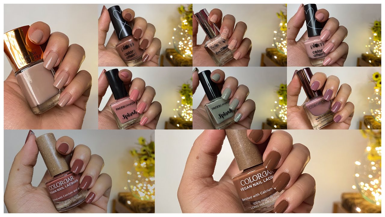 Любимые нюдовые/повседневные лаки для ногтей 💅 | ЧАСТЬ 2 | Расцветай сама
