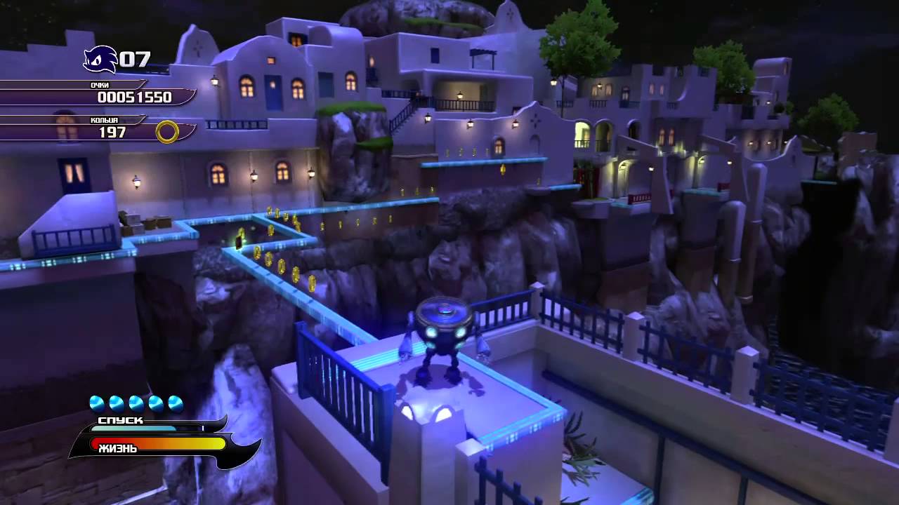 Прохождение Sonic Unleashed. Часть 2