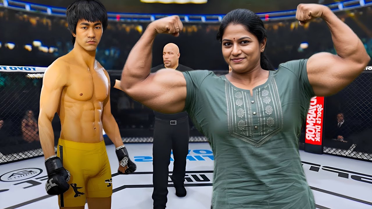 PS5 | Bruce Lee vs. Indian Kanti [EA Sport UFC 4]🥊