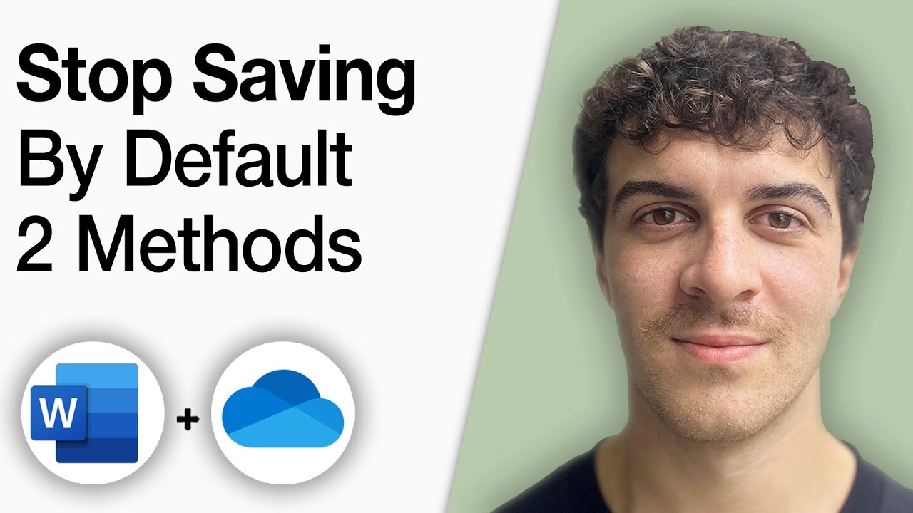 How to Stop Saving MS Word Docs to Onedrive by Default 2 Methods [2025 Full Guide]