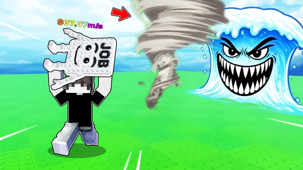 I JUMP For BRAINROTS in ROBLOX | TINAMAAN AKO NG MALALAKING TSUNAMI AT TORNADO!