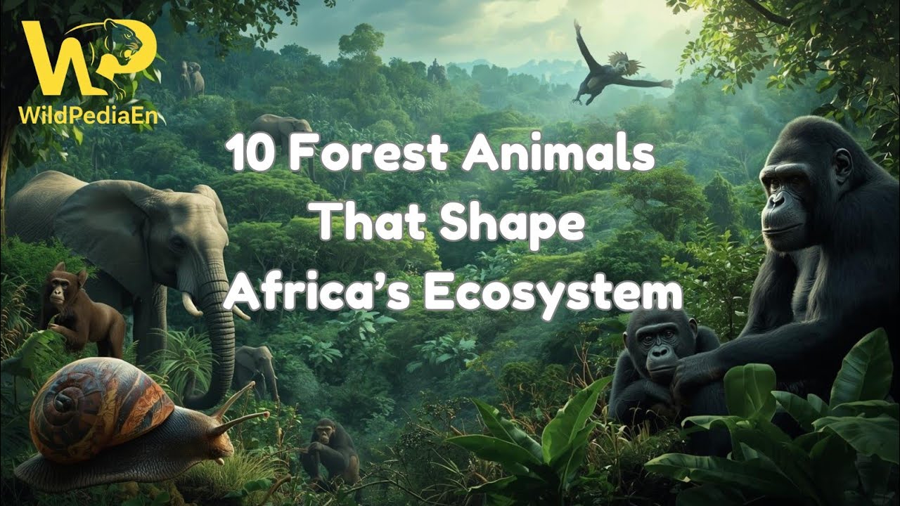 Why Africa&rsquo;s Forests Survive | 10 Forest Animals That Shape Africa&rsquo;s Ecosystem