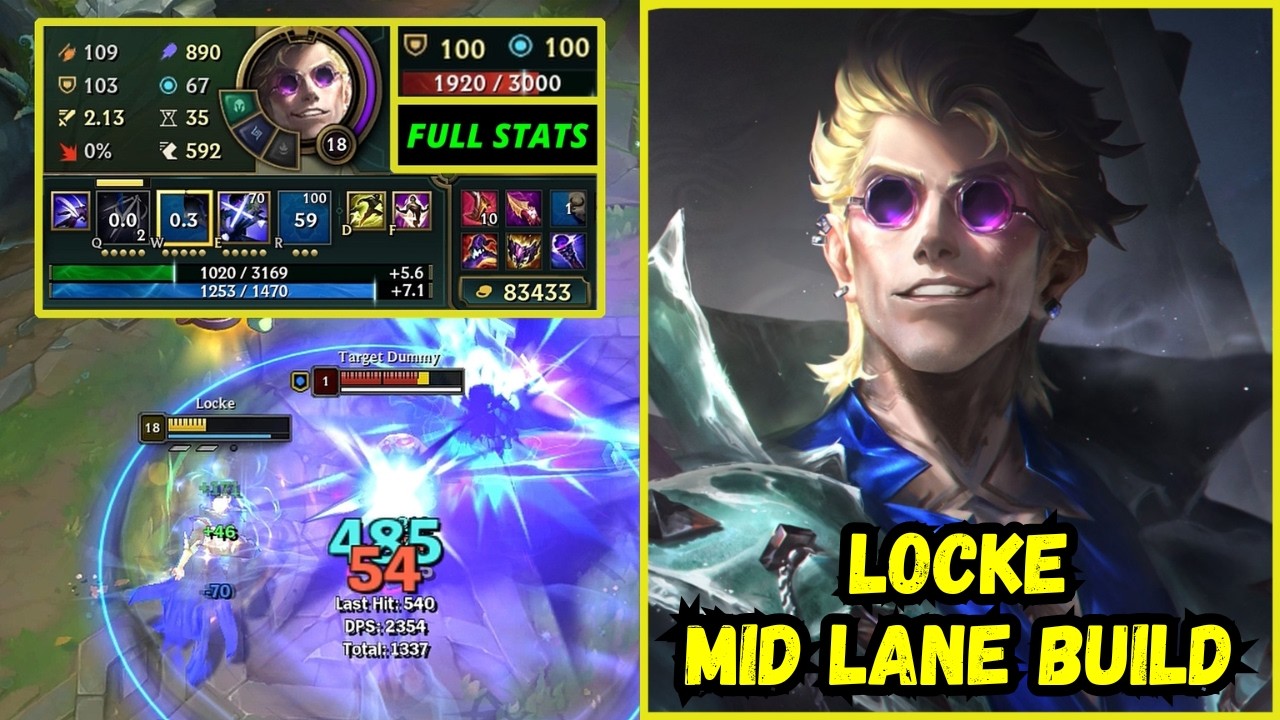 Locke Mid Lane On Hit AP Build - Patch 26.13 - League of Legends