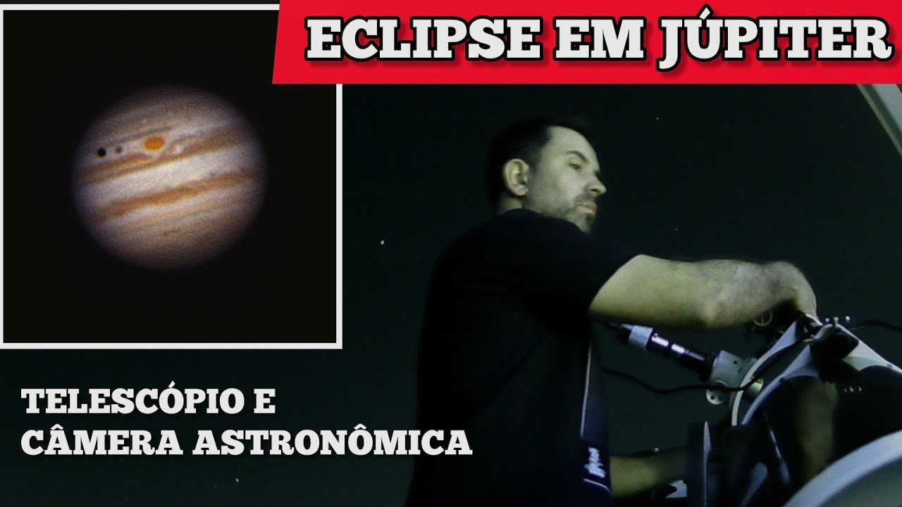 FILMEI UM ECLIPSE NO PLANETA JÚPITER 