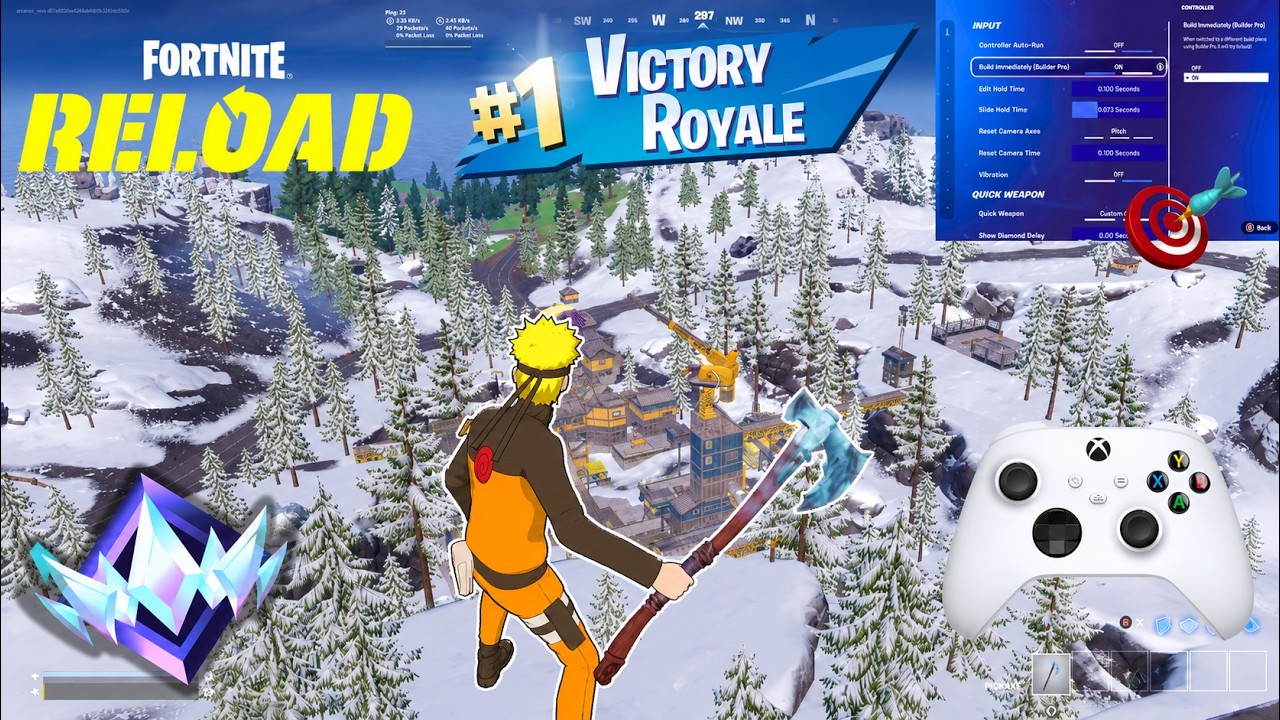 BEST Claw Controller SETTINGS + Sensitivity in Fortnite Chapter 7 (XBOX/PS4/PS5/PC)
