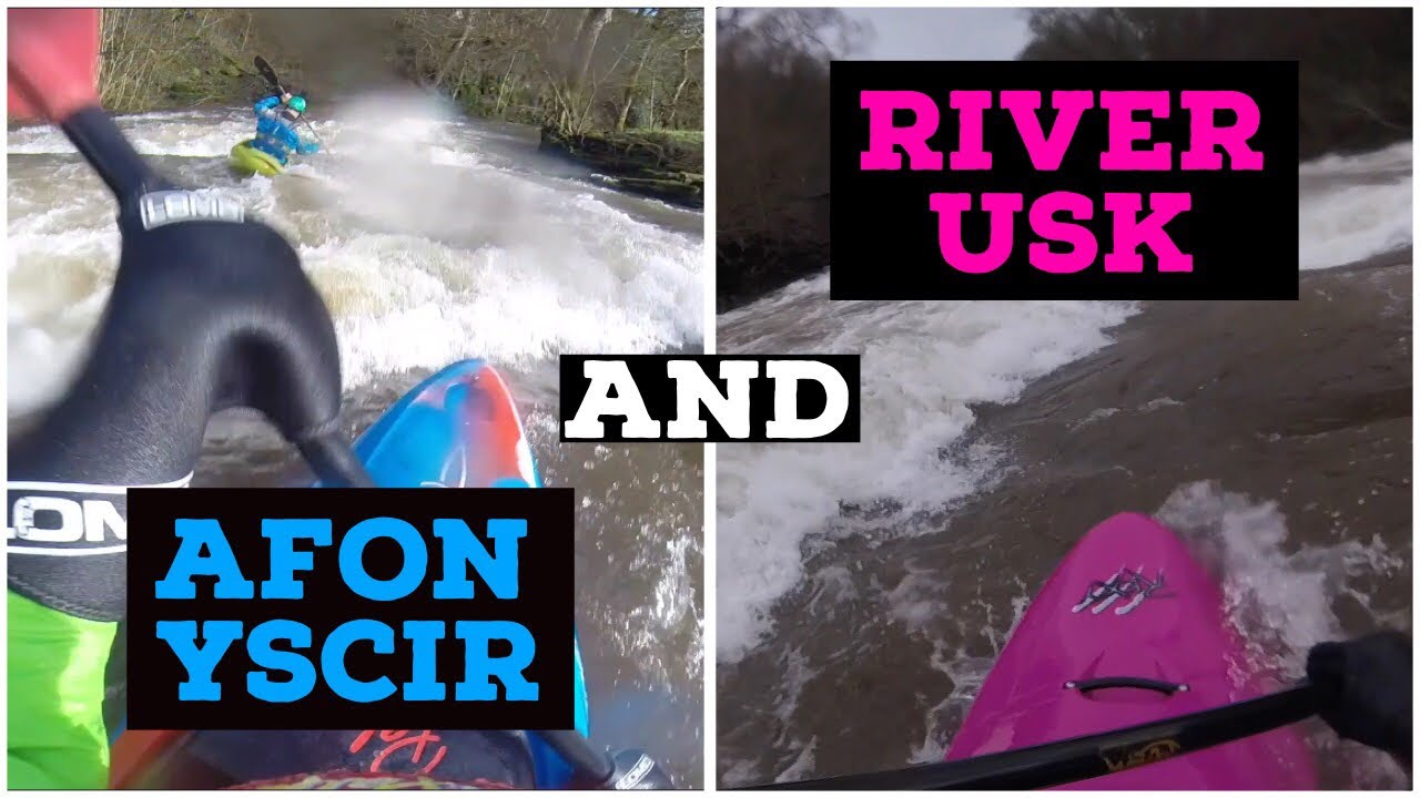 Kayaking the Afon Yscir and the River Usk Tal Y Bont section