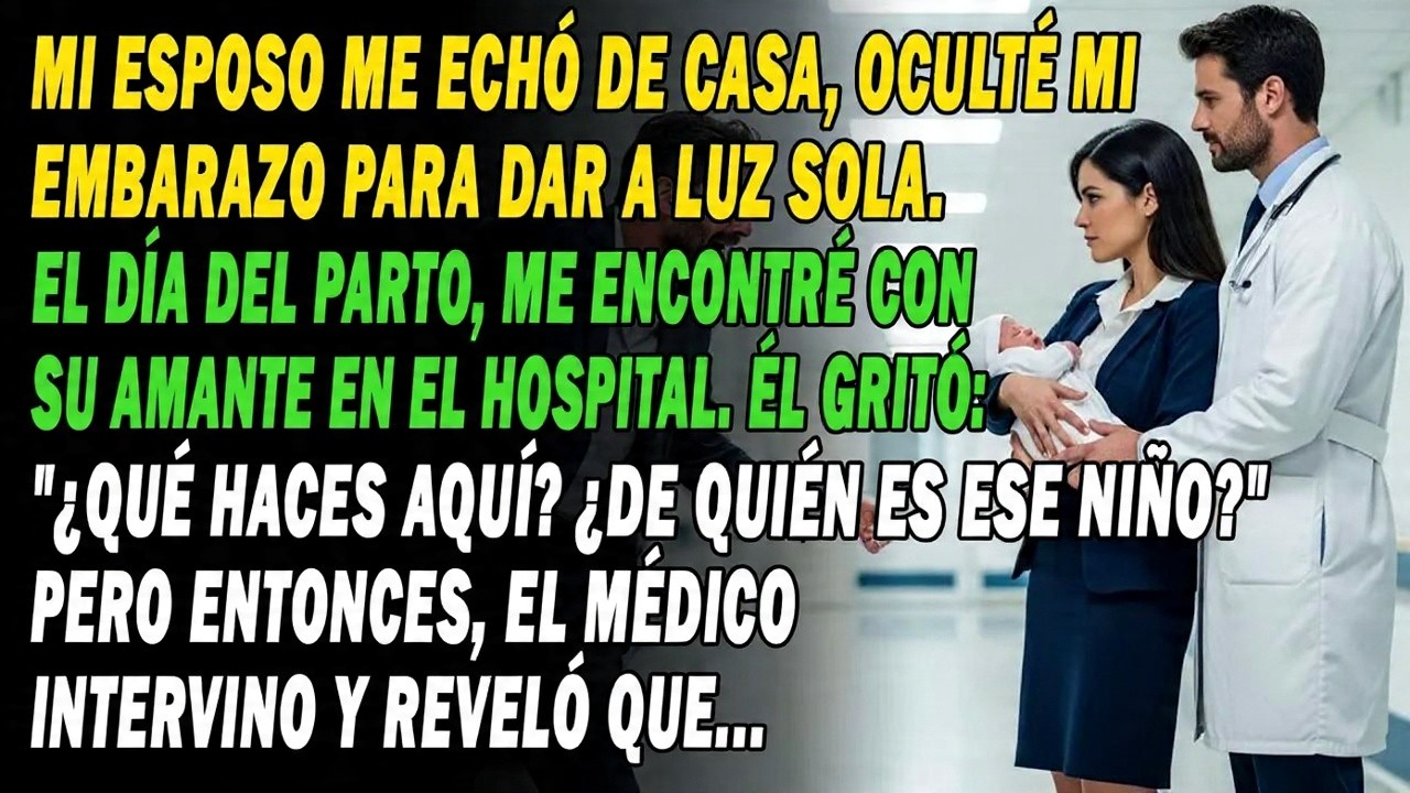 💔Me Echó De Casa Por Su Amante. 9 Meses Después, Quedó En Shock 😱Al Verme Con Un Bebé En Brazos🤱