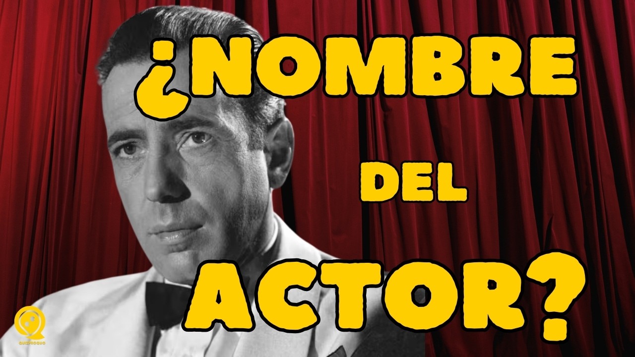 Quiz Cine Clásico 🎬 | 40 Estrellas de Hollywood en Blanco y Negro 🤵 | QuizProQuo Cine 📽