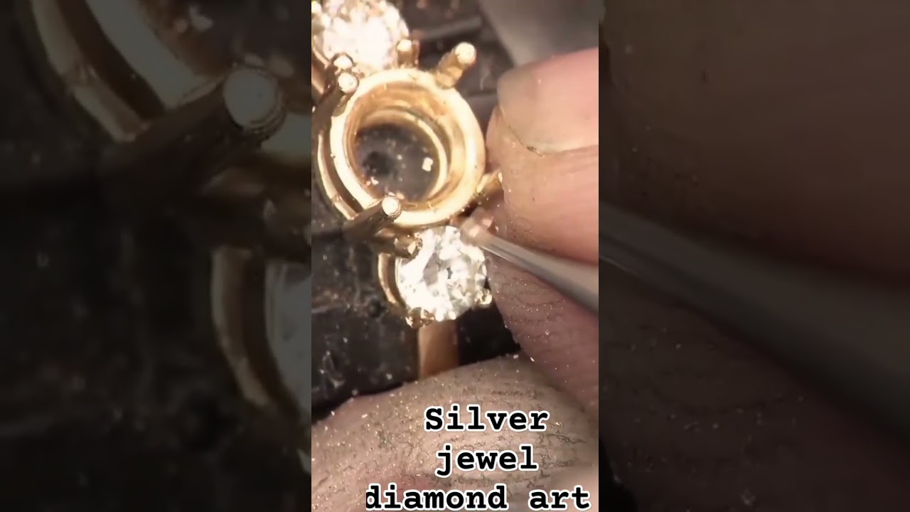 Rubi diamond  gold ring 💍 micro setting jewellery shop