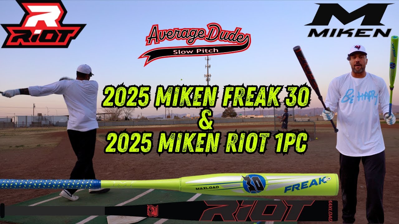 2025 Miken Freak 30 & Miken Riot 1-Piece | USSSA Slowpitch Bat Review