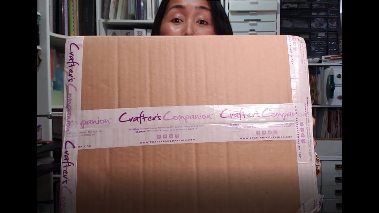 Unboxing:  CRAFTER'S COMPANION MYSTERY BOX