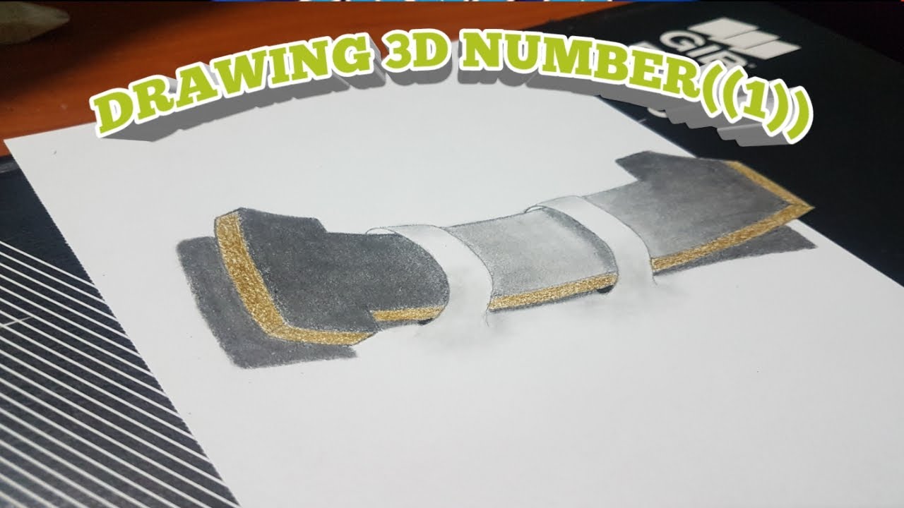 DRAWING 3D#art ((1))easy