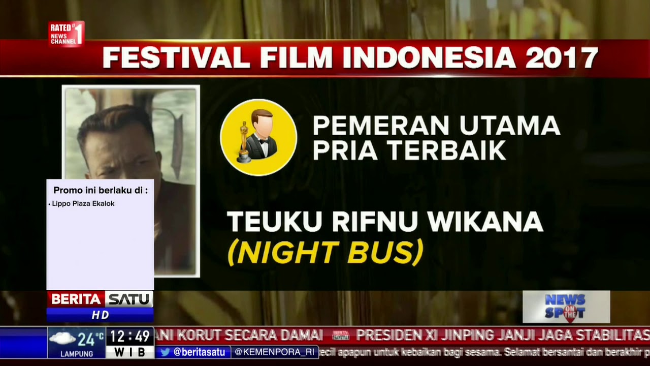 Daftar Lengkap Pemenang Piala Citra FFI 2017