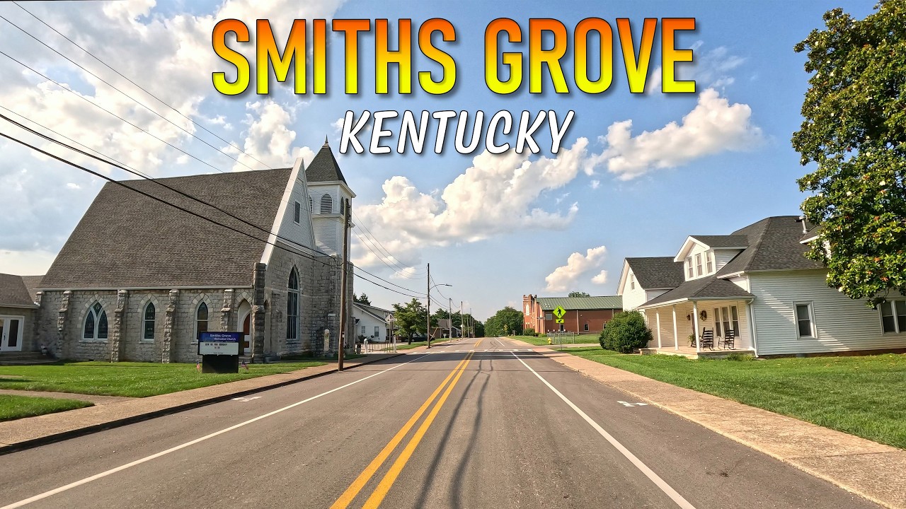 Smiths Grove Kentucky Driving Through