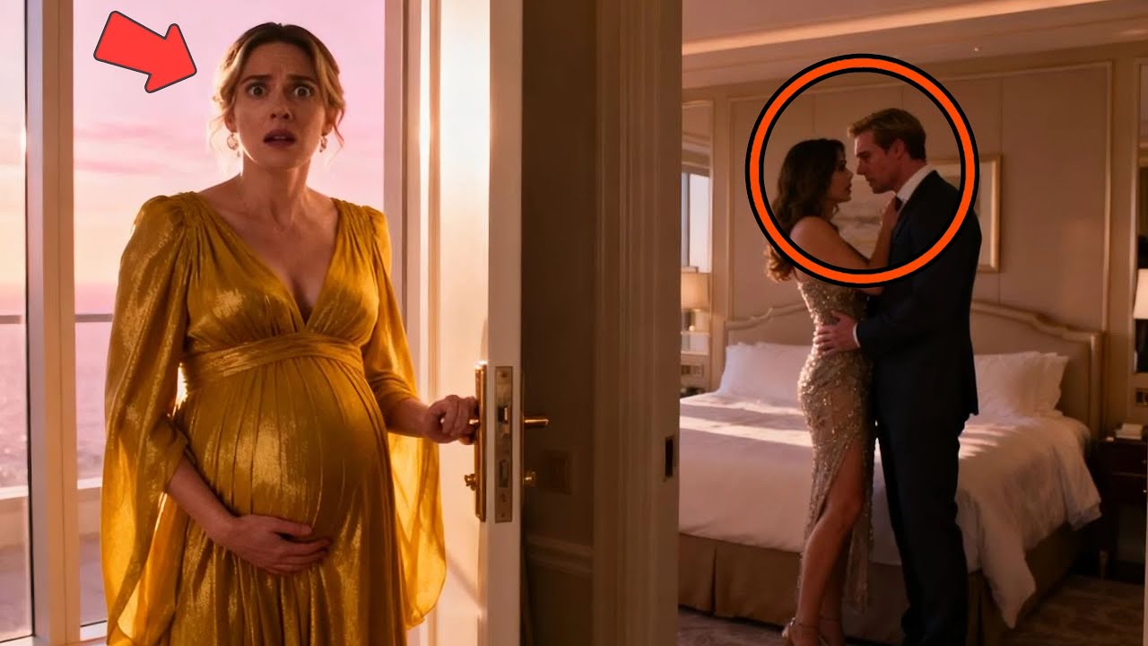 Pregnant Wife Opens Hotel Door—The Scene with Billionaire and Mistress Shocks Everyone