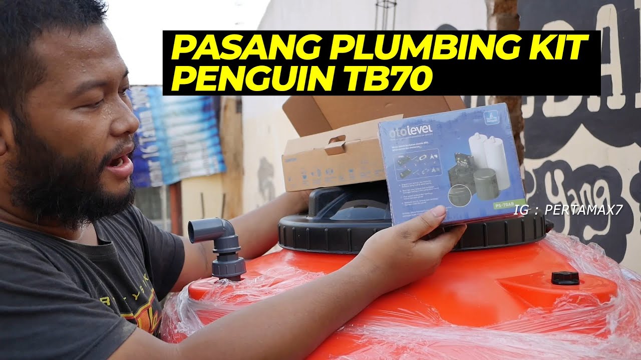 PASANG Plumbing Kit Tandon Air Penguin TB70💧 #plumbingkit #penguin #tandonair #torenair #penguintb70
