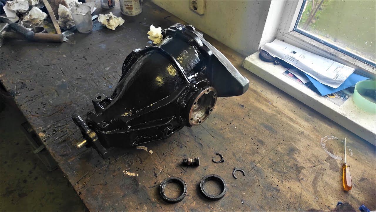 S124 V8 diff new seals and coating