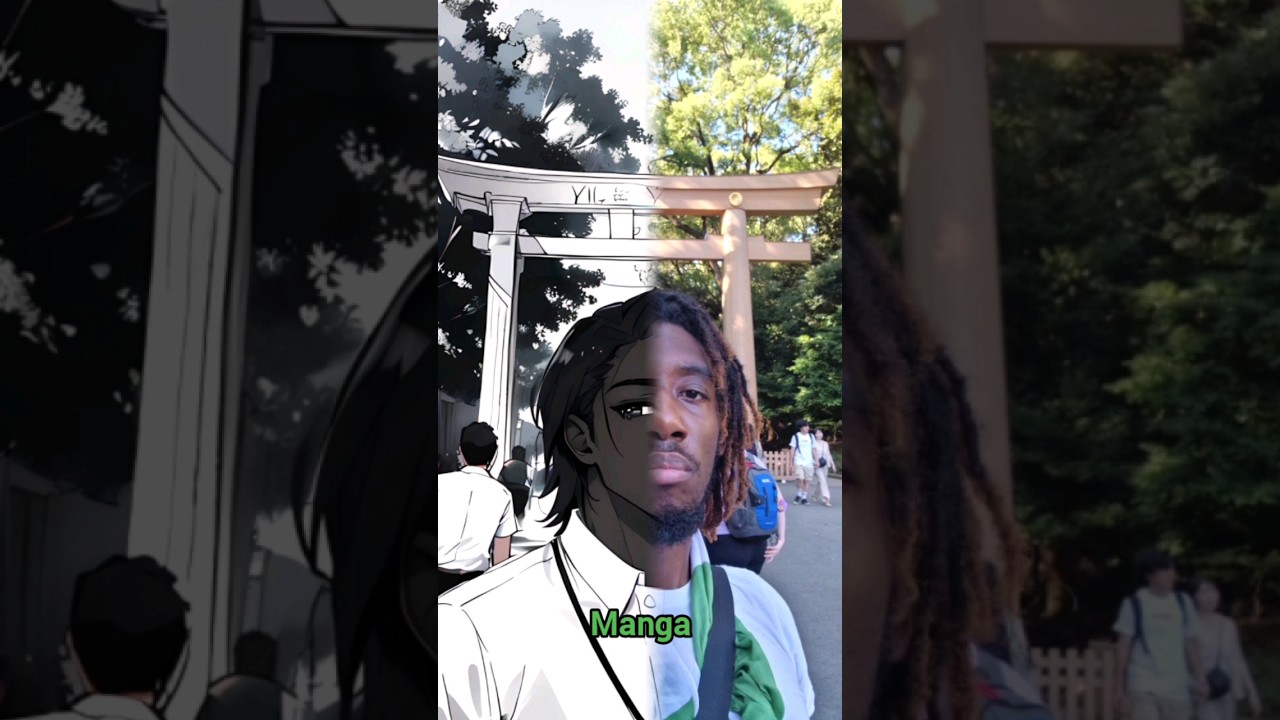 AI art app called Oji redesigns you as a 90s anime and a manga character. 