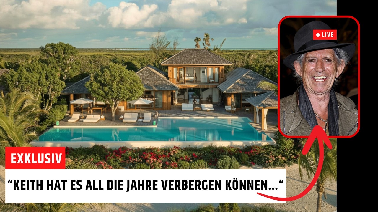 Mit 81 Jahren zeigt Keith Richards endlich, wie reich er WIRKLICH ist