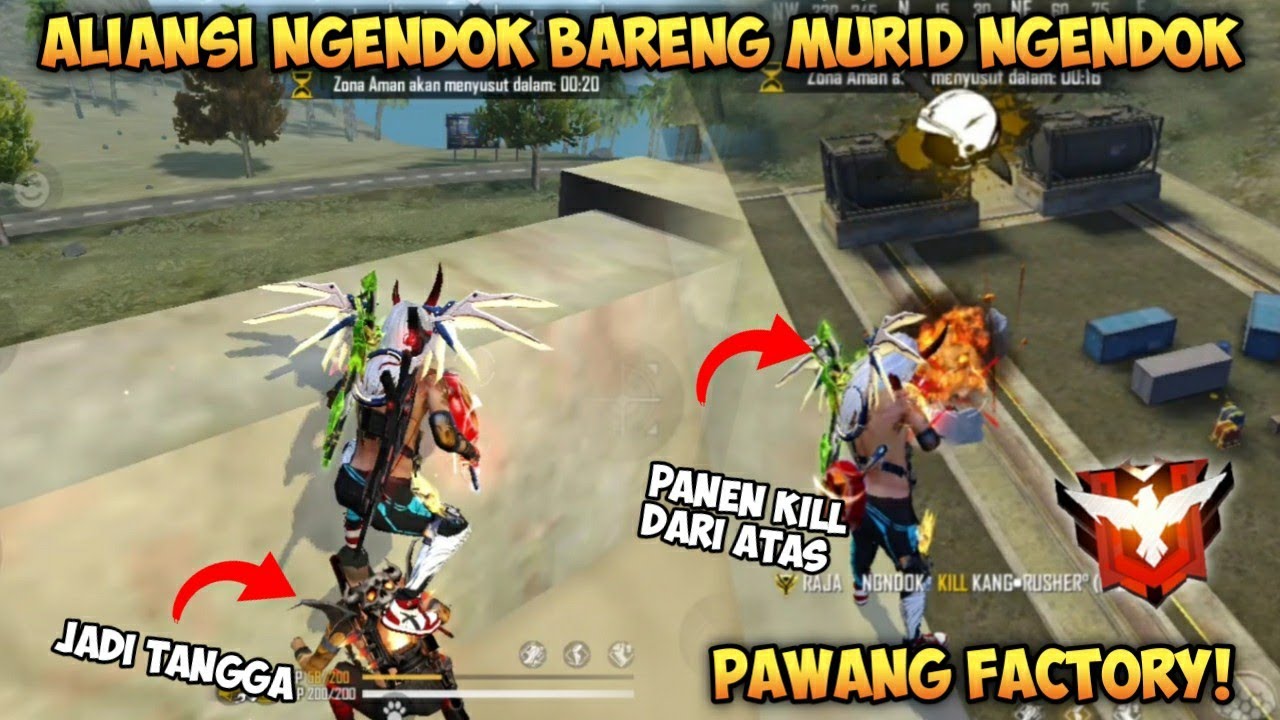 NGENDOK BARENG MURID DI ATAS FACTORY! AUTO PANEN KILL!