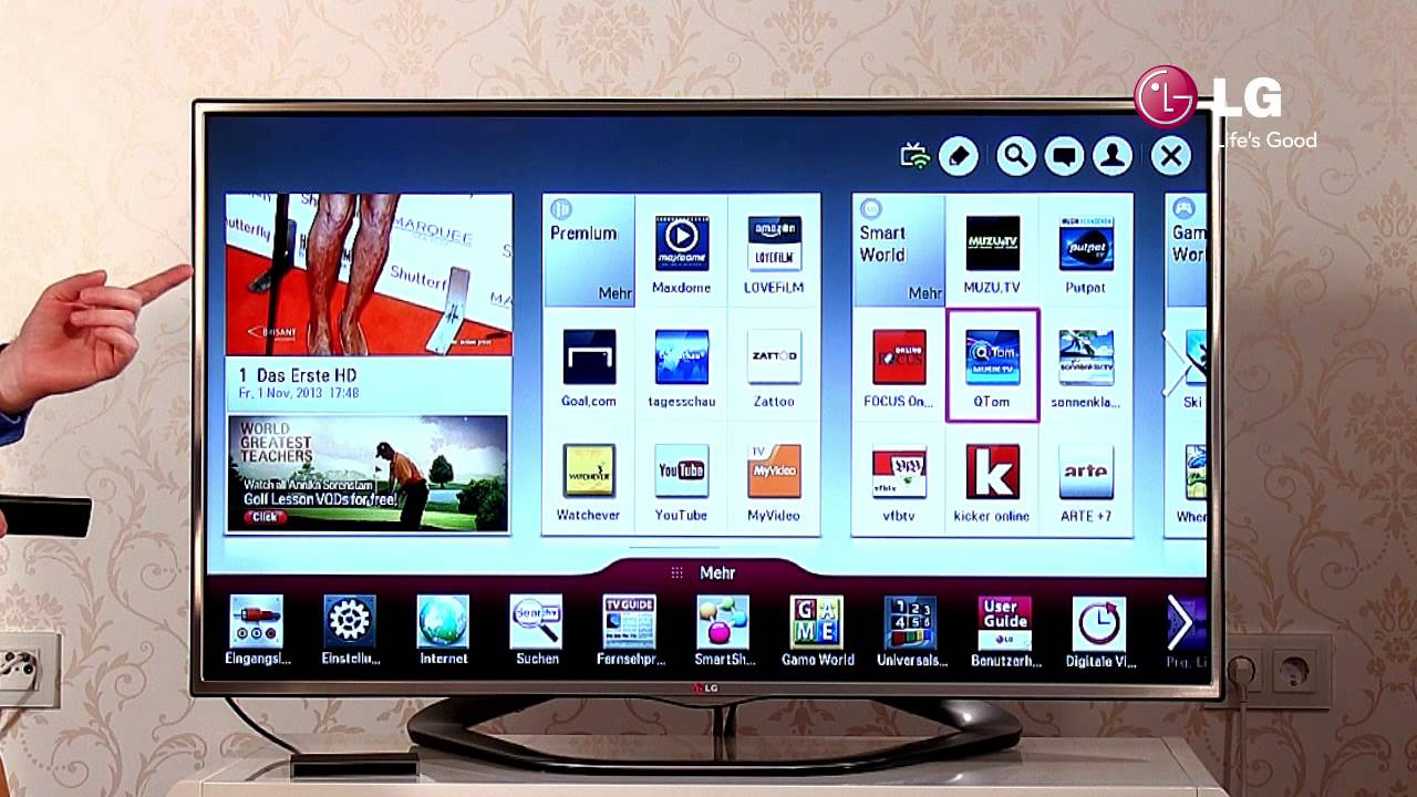 LG LED Smart TV - 8 SmartTV / HbbTV / Apps / Internet