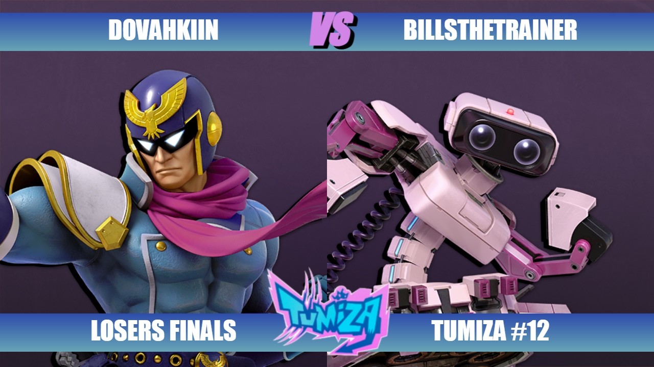 Tumiza #12 - Losers Finals - Dovahkiin (Captain Falcon) vs Billthetrainer (R.O.B.)