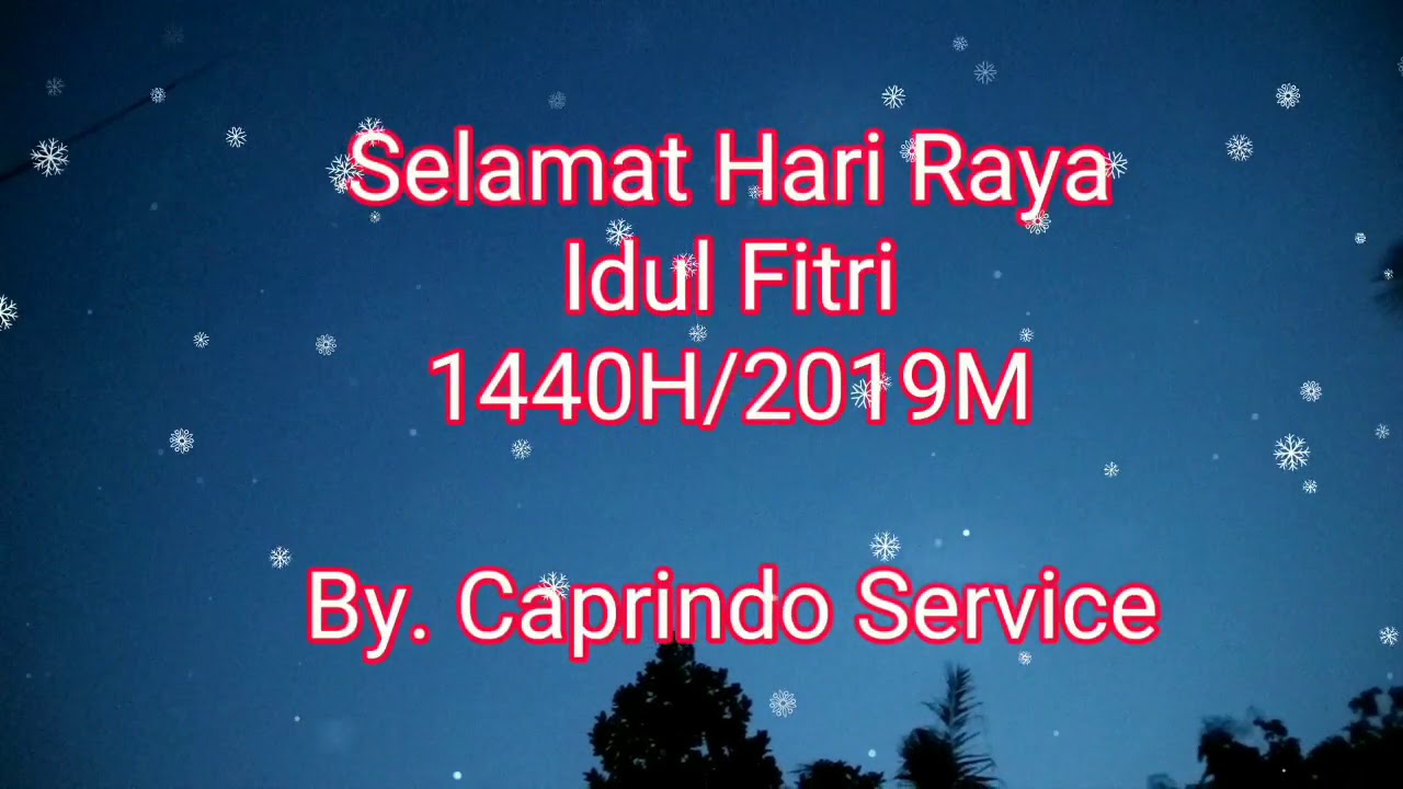 Bikin Merinding Gema Takbir Idul Fitri 1440H / 2019 M
