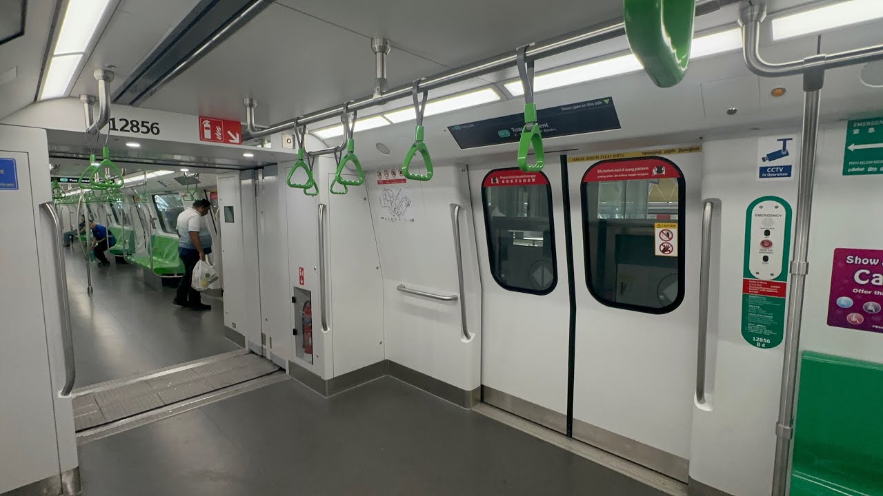 [End of the line #3] SMRT TRAINS ride on the EWL from Joo Koon to Tuas Link - R151 855/856 