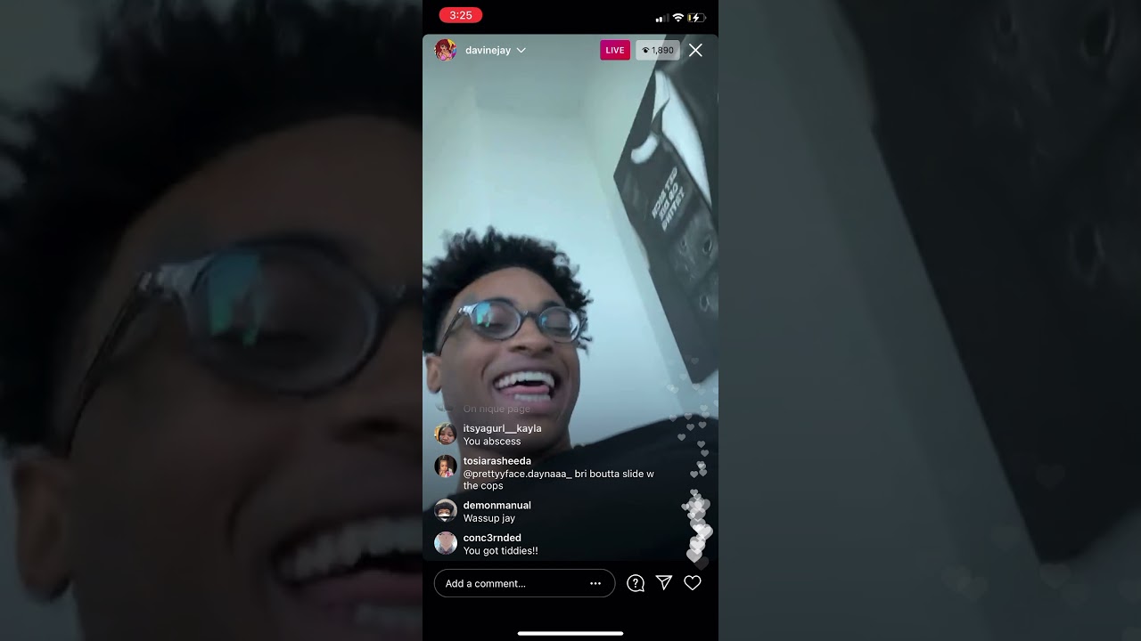 Bri Chief calls cops on Davine jay and has a restraining order on him On Ig live 🛑 MUST SEE !! 🛑