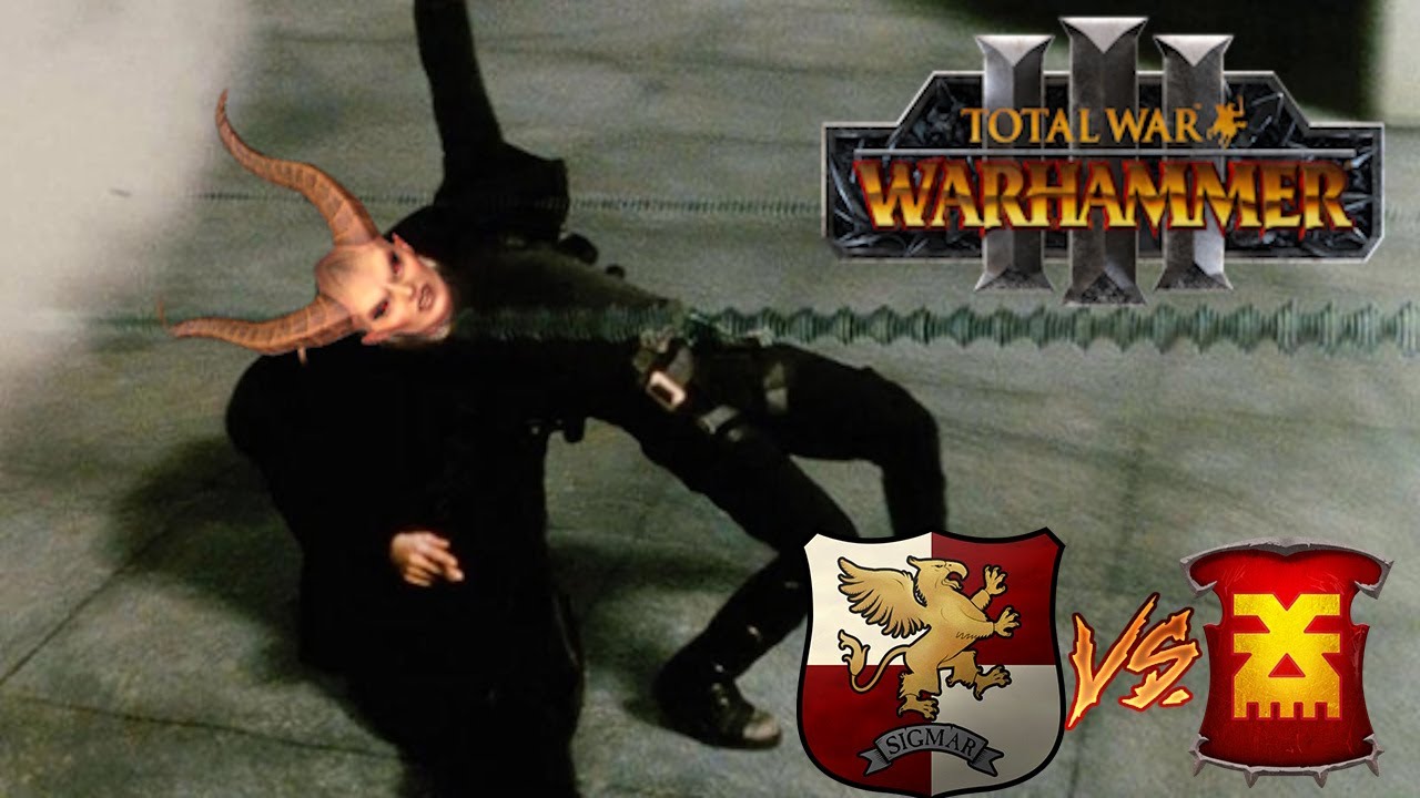 Valkia & Triple Hochland! Empire vs Khorne - Total War Warhammer 3