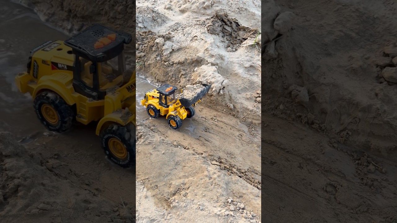 3dx Jcb Loading For Sand in Diorama #jcbjcb