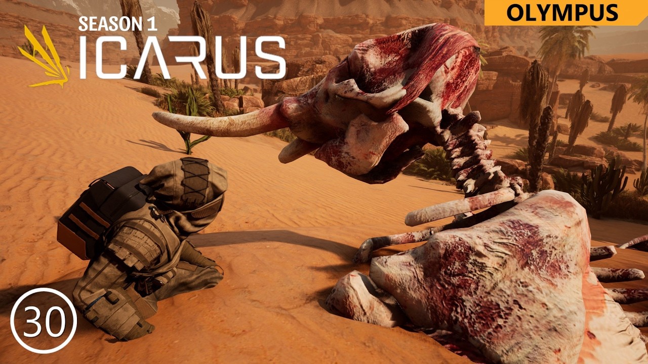 Migrating Sands, Sandbox & the Sandworm Armour! - Episode 30 (Icarus: Season 1 - Olympus)