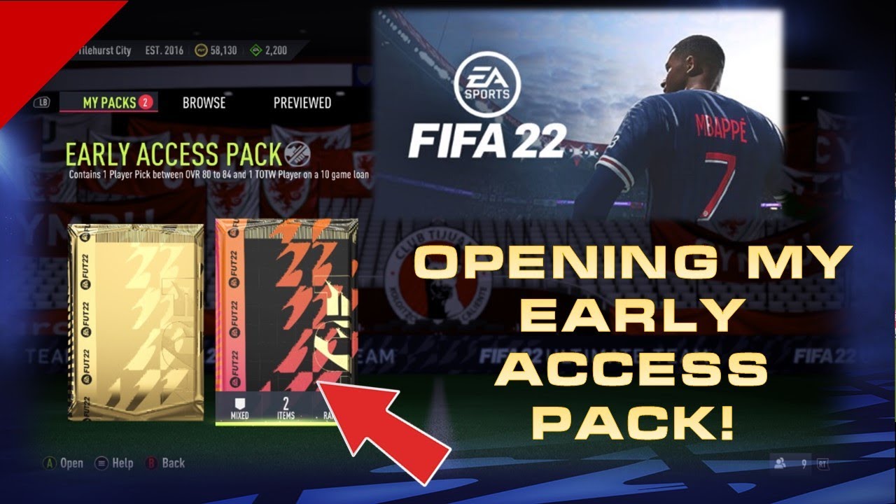 Fifa 22 | Opening My Early Access Pack!