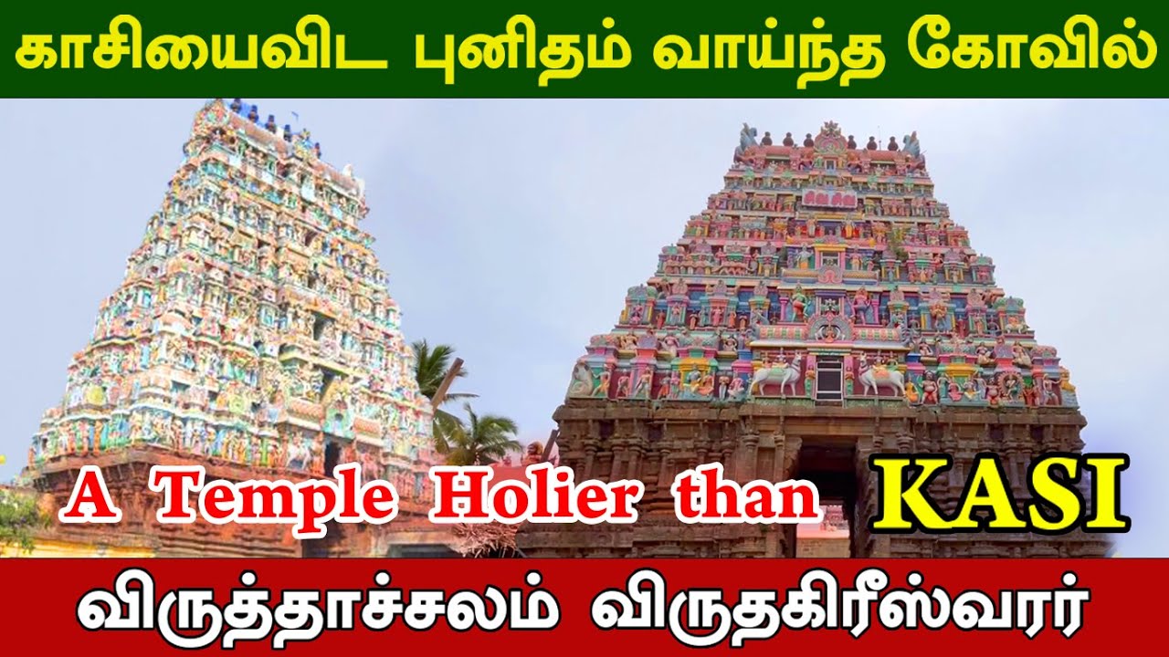 A Temple Holier Than Kasi | Virudhachalam Viruthagireeshwarar Temple | TAMIL | GUNA'S TRAVEL