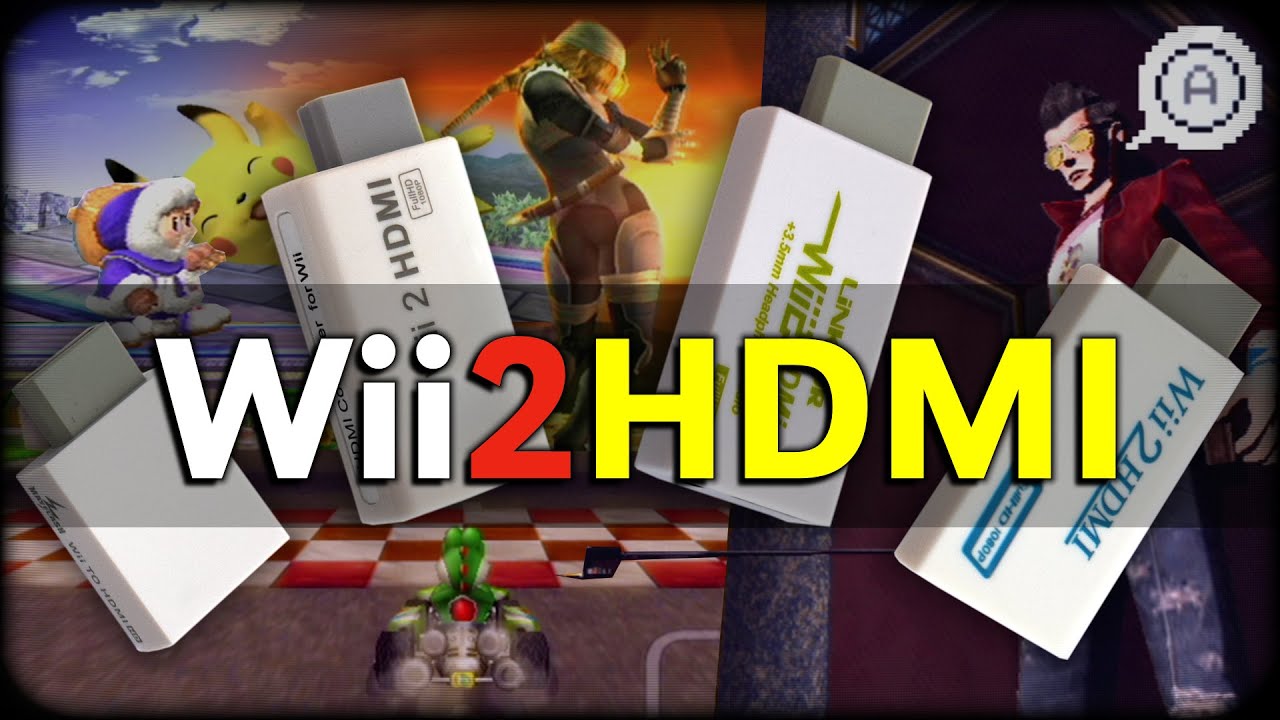 Wii2HDMI | MAYFLASH, eSYNiC, LiNKFOR & GANA | Nintendo Wii