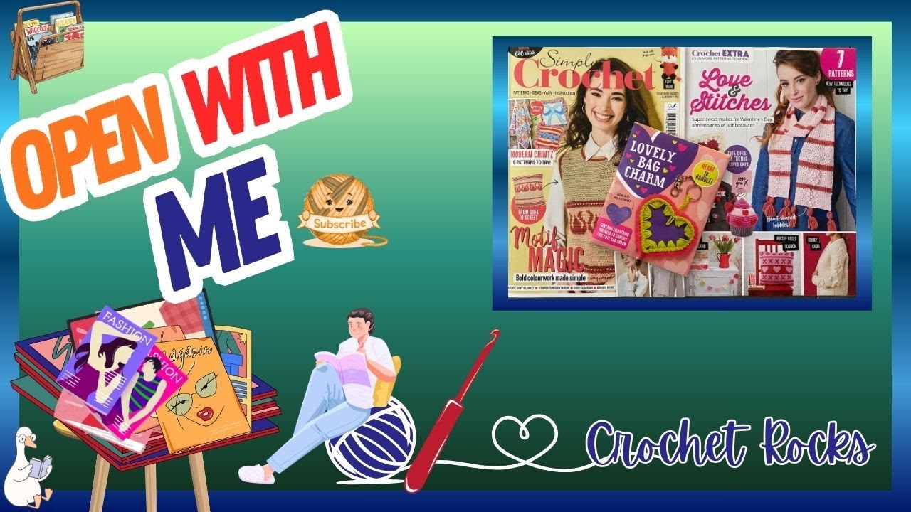 📚 Open With Me 250 Simply Crochet & Free Gifts - Let me Know What you Think!