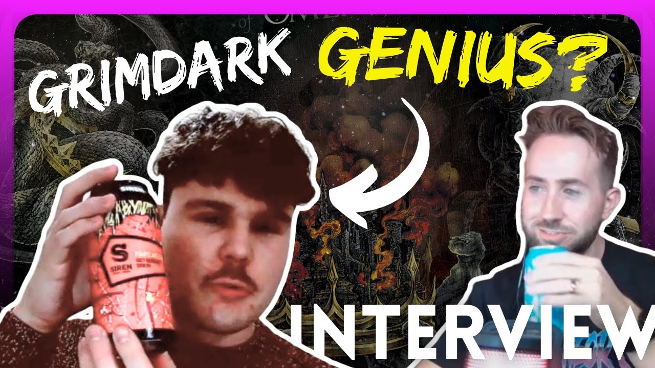 EJ Doble Drinks Beer, Talks Grimdark Fantasy & TITLE REVEALS! | BookBrew Interview 🍻