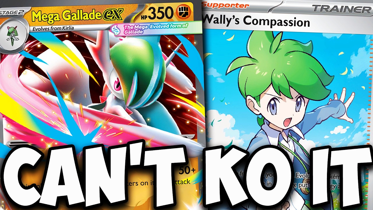 Вы НЕ СМОЖЕТЕ нокаутировать Mega Gallade ex моей новой колодой!