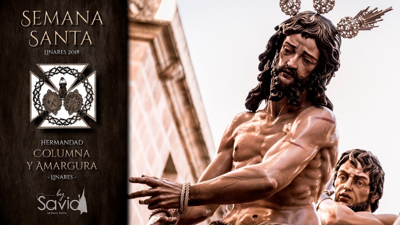 Hdad. Columna en Pasaje del Comercio | Semana Santa Linares 2018 [bysavio]