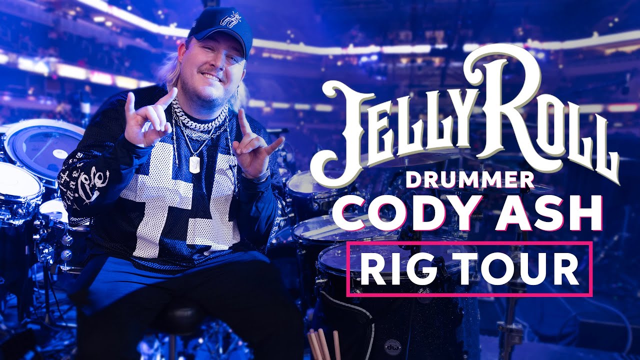 Jelly Roll’s Drummer, Cody Ash, Rig Tour
