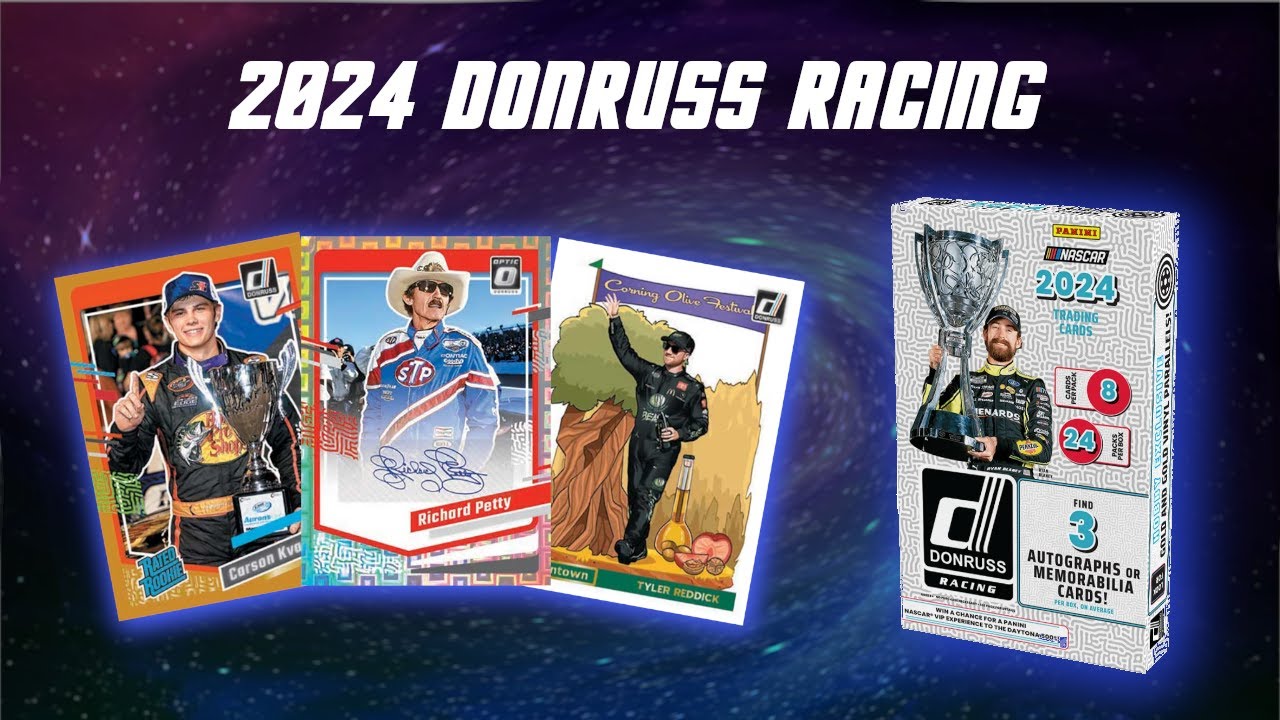 2024 Donruss Racing Hobby Box Opening