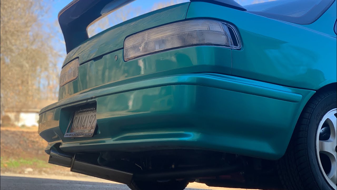 90-93 DA Integra HKS Hi Power Exhaust System Install