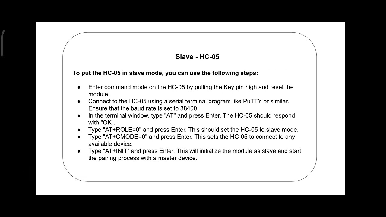 Master Slave Car