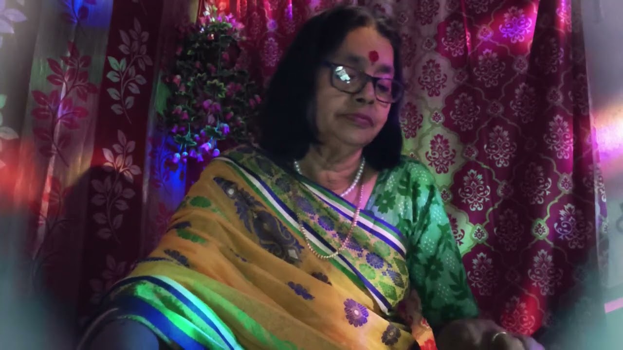 Ghum ghum Chad jhiki miki tara. Covered by Gouri Roy.