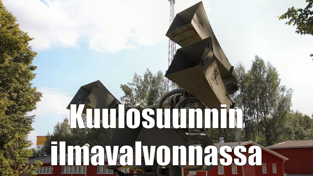 Ilmatorjuntamuseo - Kuulosuunnin ja ilmavalvonnan haasteet sodassa [2/4]