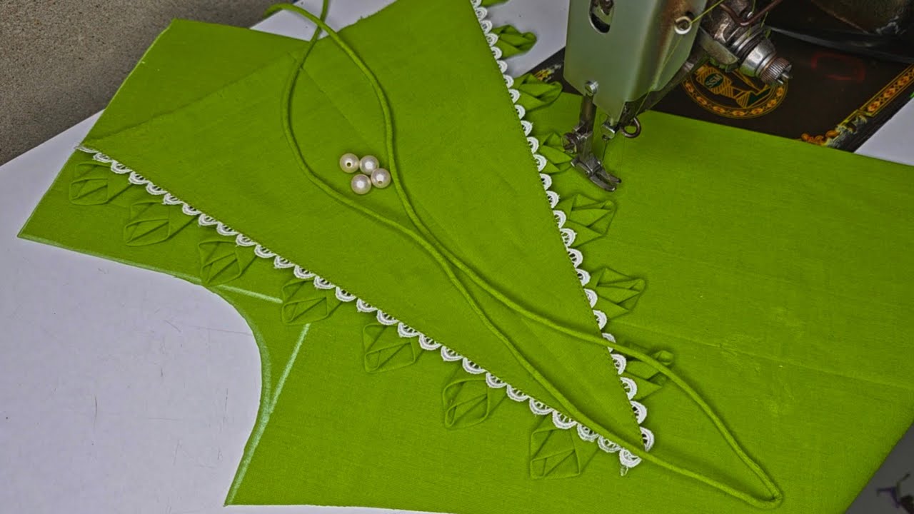 Pakistani model Eid special kurti neck design 