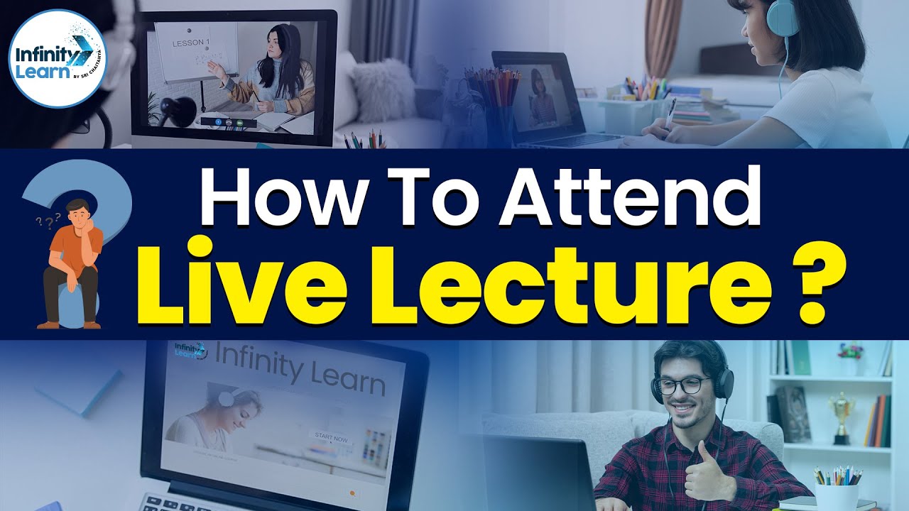 How to Attend Live Lectures? || Infinity Learn