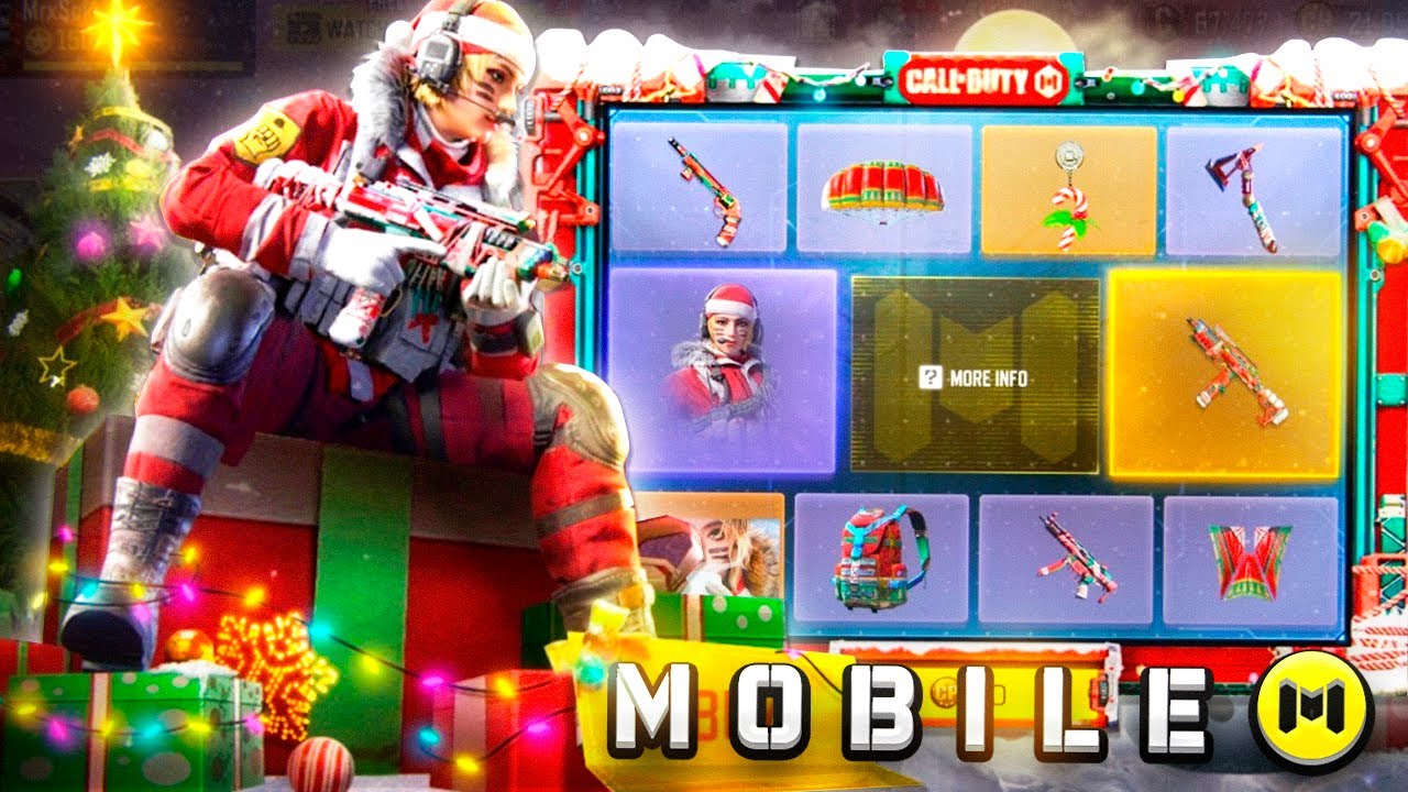 NUEVA MP7 LEGENDARIA QXR NAVIDAD EN CALL OF DUTY MOBILE