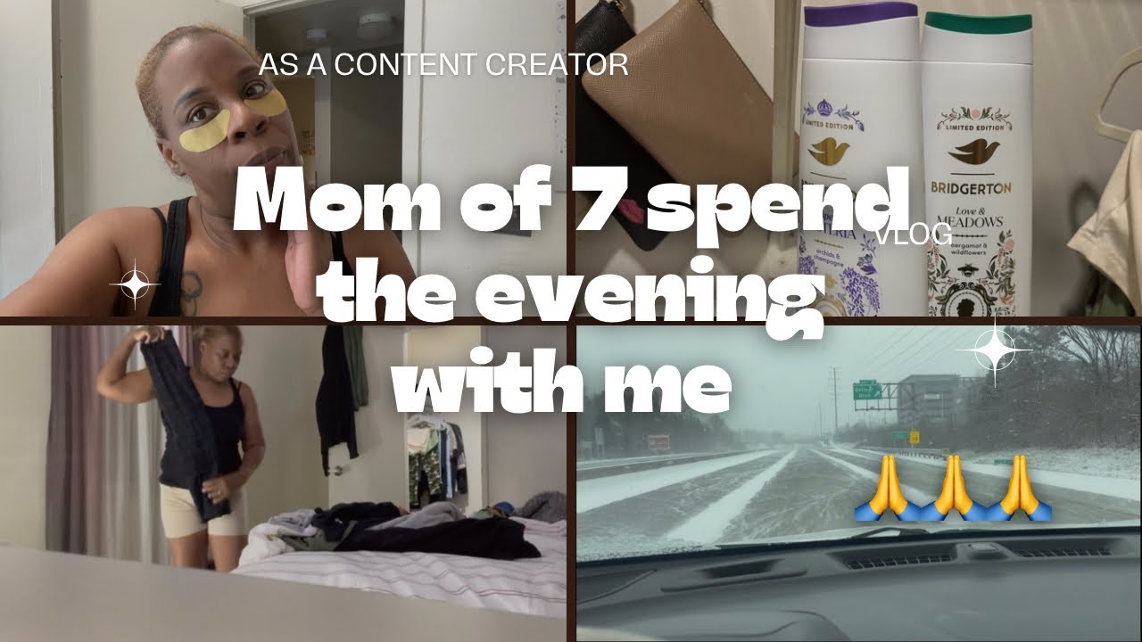 Mom over 40 Vlog • I was stuck• New Dove Wash• Mom of 7 Evening Vlog